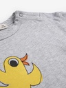 T-shirt lange mouw knit vliegende sinaasappels