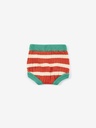 Short gebreid gestreepte culotte