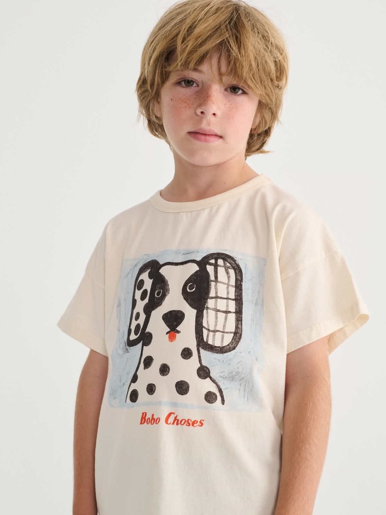 T-shirt korte mouw knit van dog
