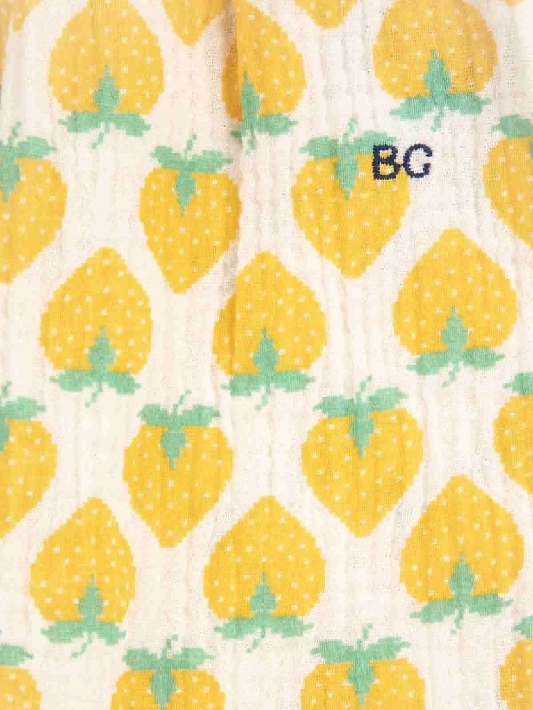 Broek harem geweven aardbei overal