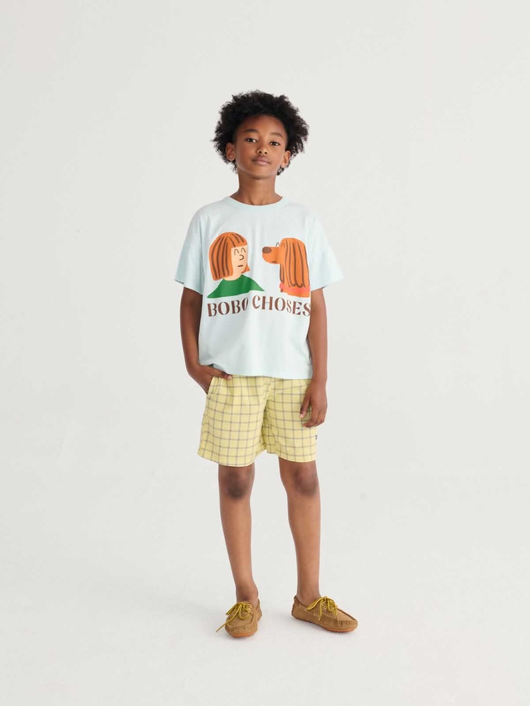 T-shirt korte mouw knit vrienden in de penarie