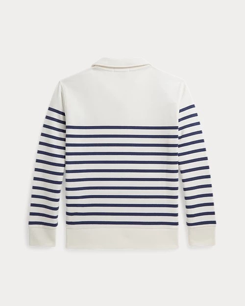 Sweater gestreept french terry (8j-16j)