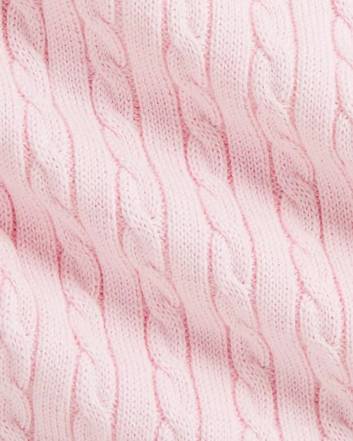 Gebreide polo-jurk met minikabels (3m-24m)