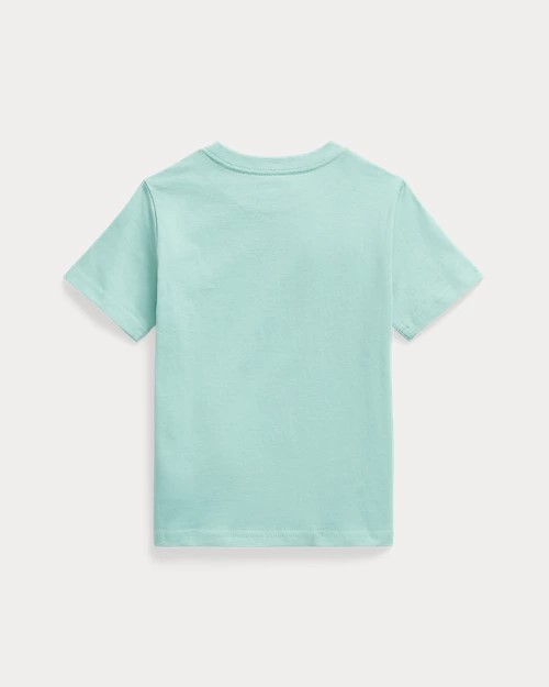 T-shirt met ronde hals - katoenen jersey (2j-7j)