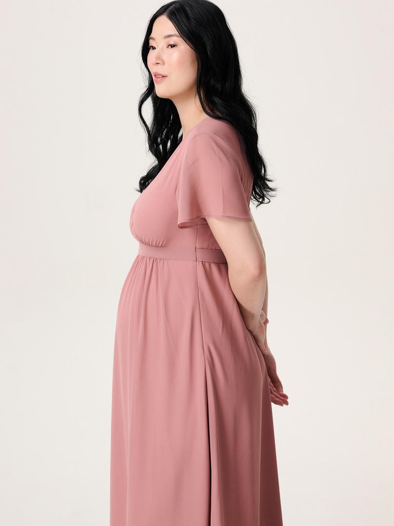 Zwangerschaps- en voedings maxi jurk Amelie