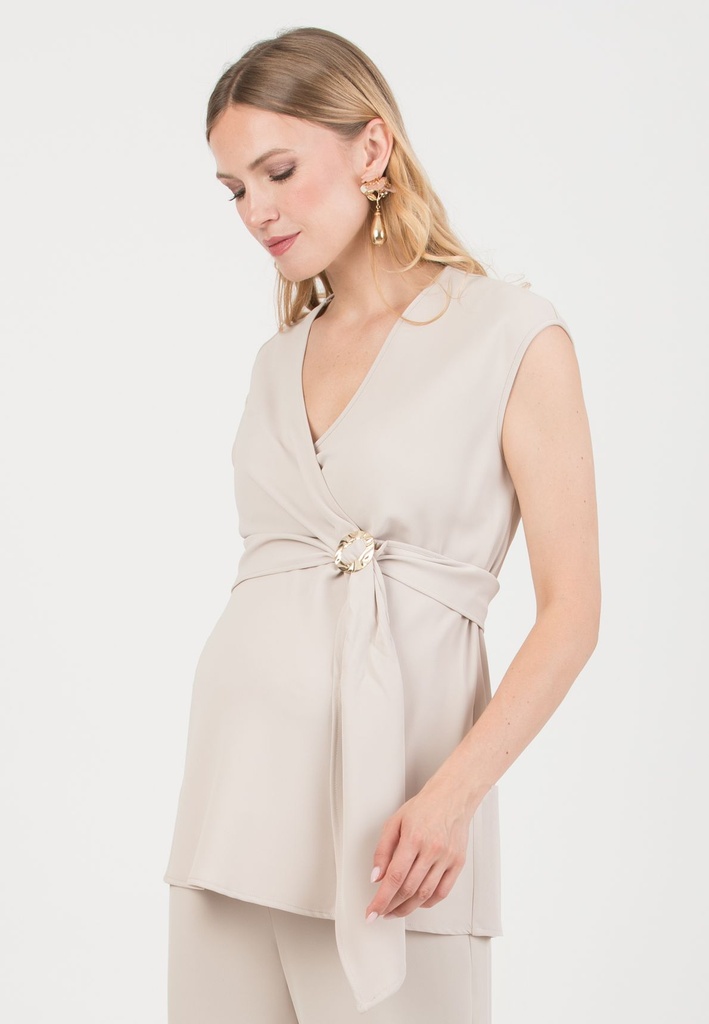 Zwangerschaps- en voedingsblouse Clarissa M - cadì