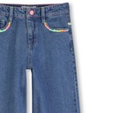 Jeansbroek denim borduur funfit