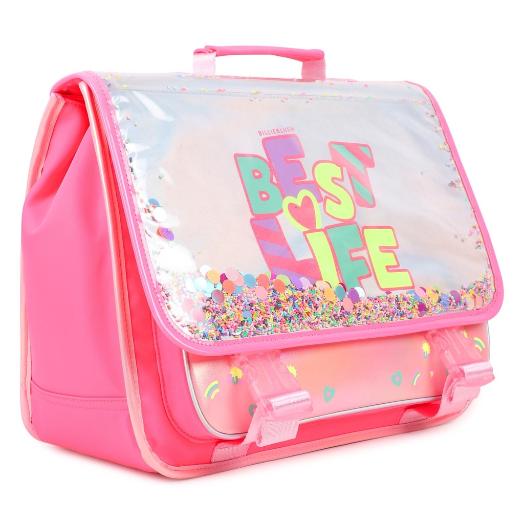Boekentas coated confettis funclass