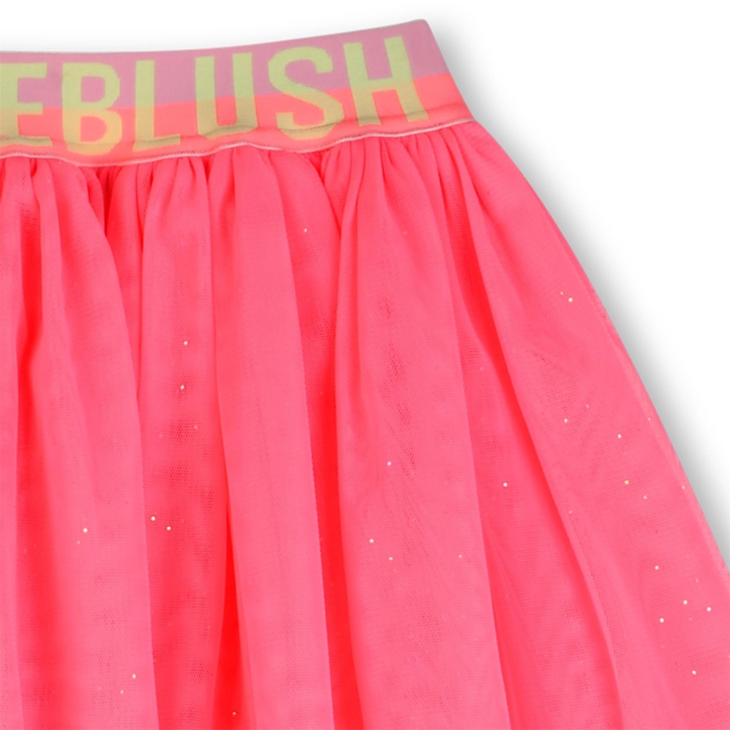 Rok mesh glitter fantasielook