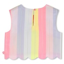 Bloes katoen streep shinelook