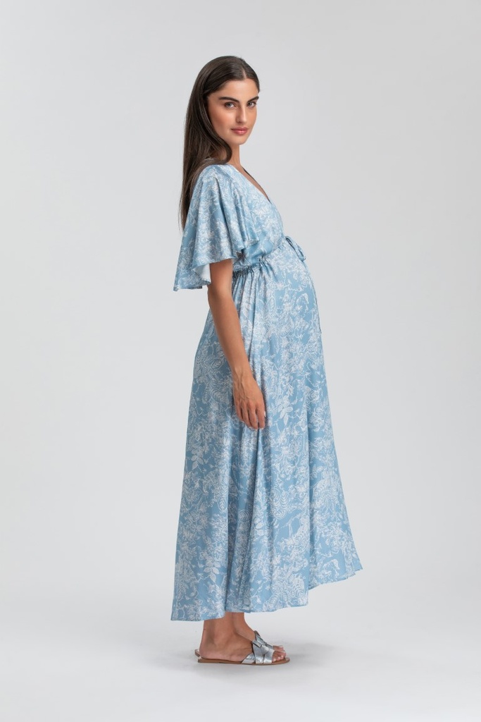 Zwangerschapsjurk maxi-lengte Valentina