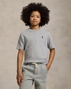 T-shirt met ronde hals - katoenen jersey (8j-16j)