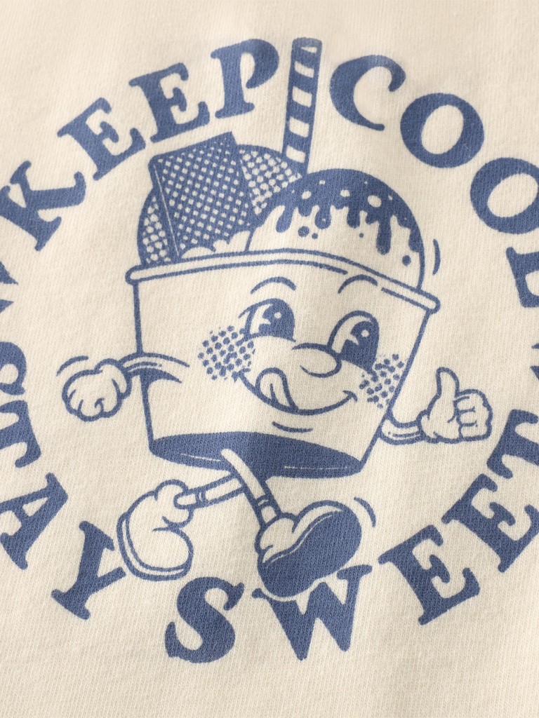 T‑shirt korte mouwen jersey softbasic