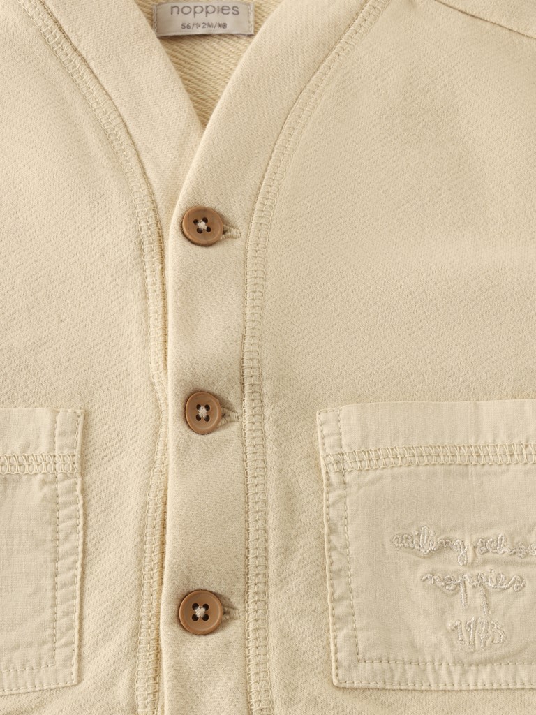 Cardigan lange mouwen terry loopknit softlayer