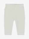 Broek regular fit katoen wafelstructuur