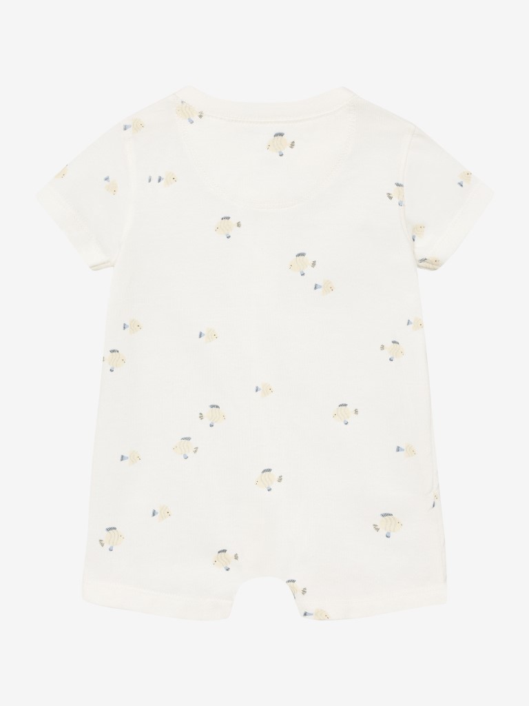 Kruippakje korte mouwen aop summerduck