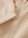 Shorts pointelle jersey ruffle