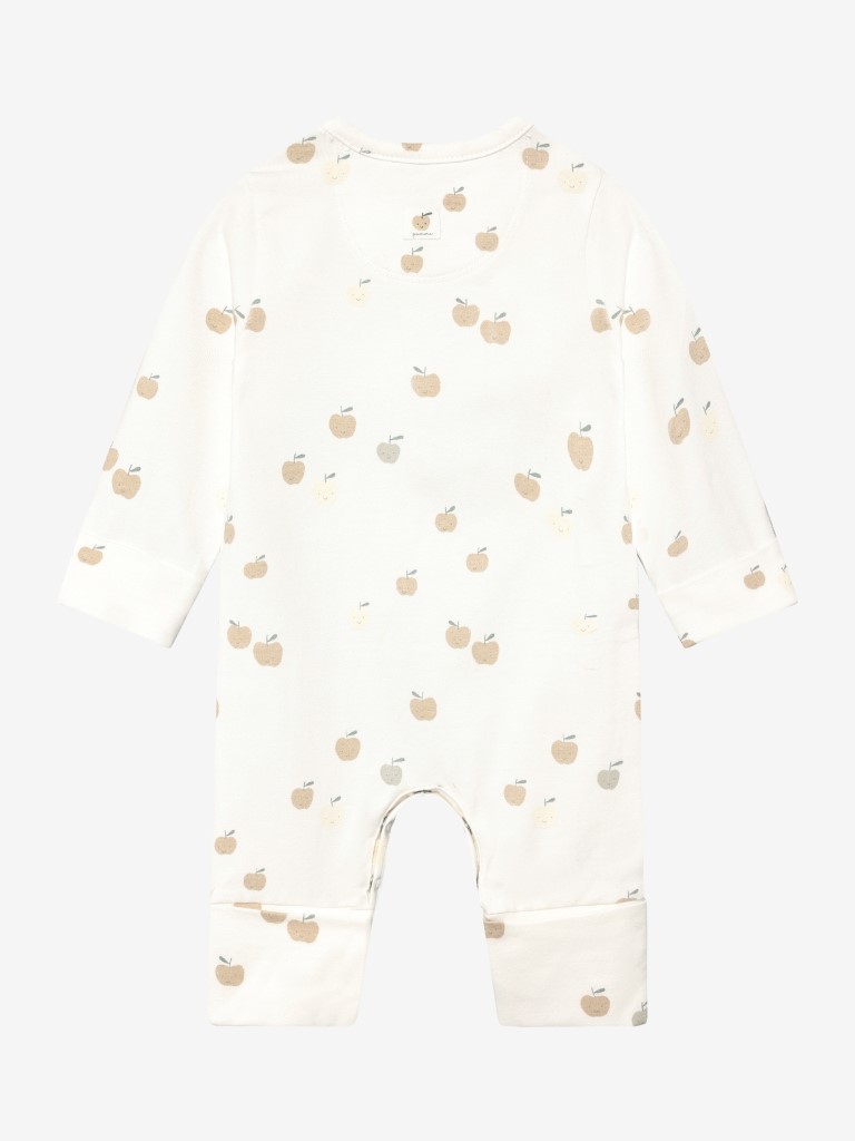 Kruippakje lange mouwen aop jersey duckprint