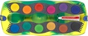 Waterverfdoos Connector – 12 kleuren + 1 tube wit en stickervel