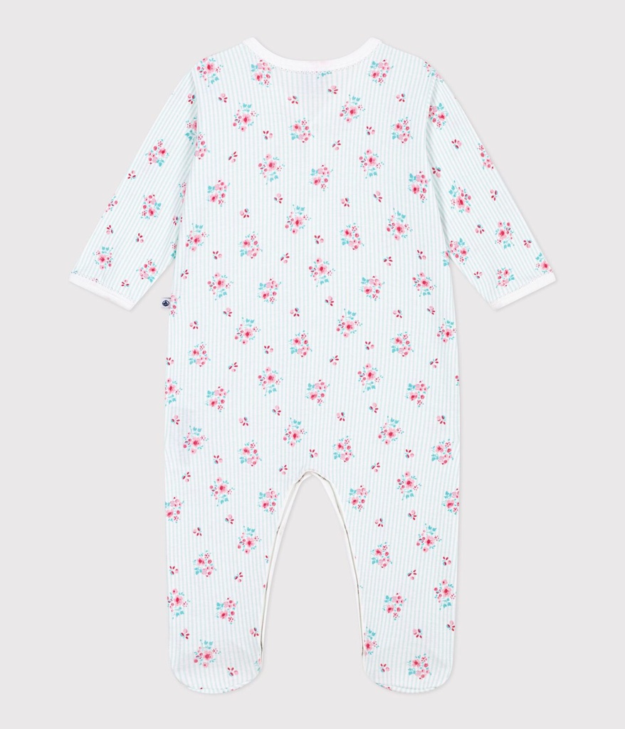 Pyjama in katoen met bloemenprint