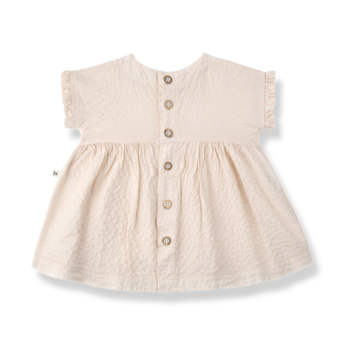 Jurk Troya seersucker