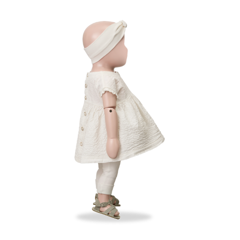 Jurk Troya seersucker
