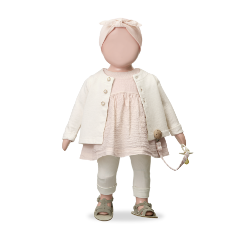 Jurk Troya seersucker