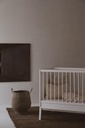 Kamer Ashi: Bed (140x70) + kast (3-deuren) + commode (cream) - toonzaalmodel (enkel afhaling)