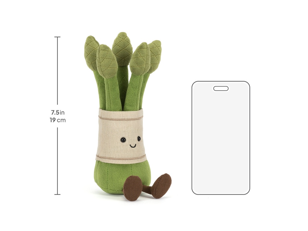 Knuffel Amuseables asperges