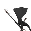 Kinderwagen set e-Priam comfort rosegold (incl. draagmand  en buggyzit)