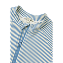 Zwemjumpsuit Max seersucker korte mouwen