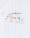 Pyjama baby zebra jersey (2 stuks)