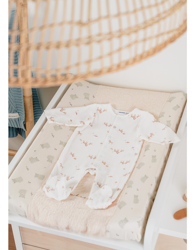 Pyjama baby zebra jersey (2 stuks)