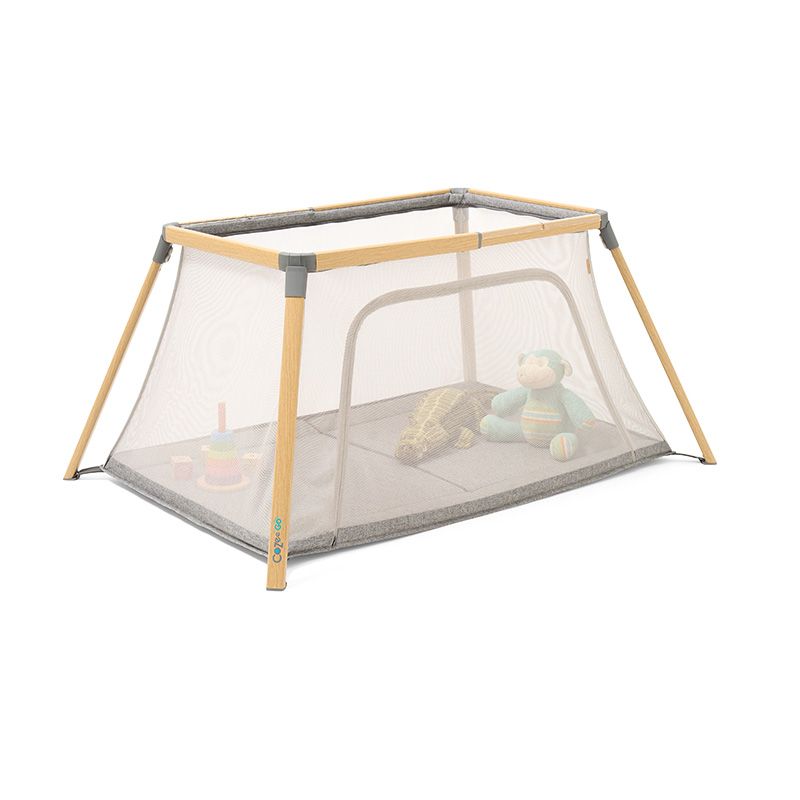 Reisbed/box cozee go (oak-charcoal)