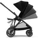 *Kinderwagen Gazelle S (zwart frame)