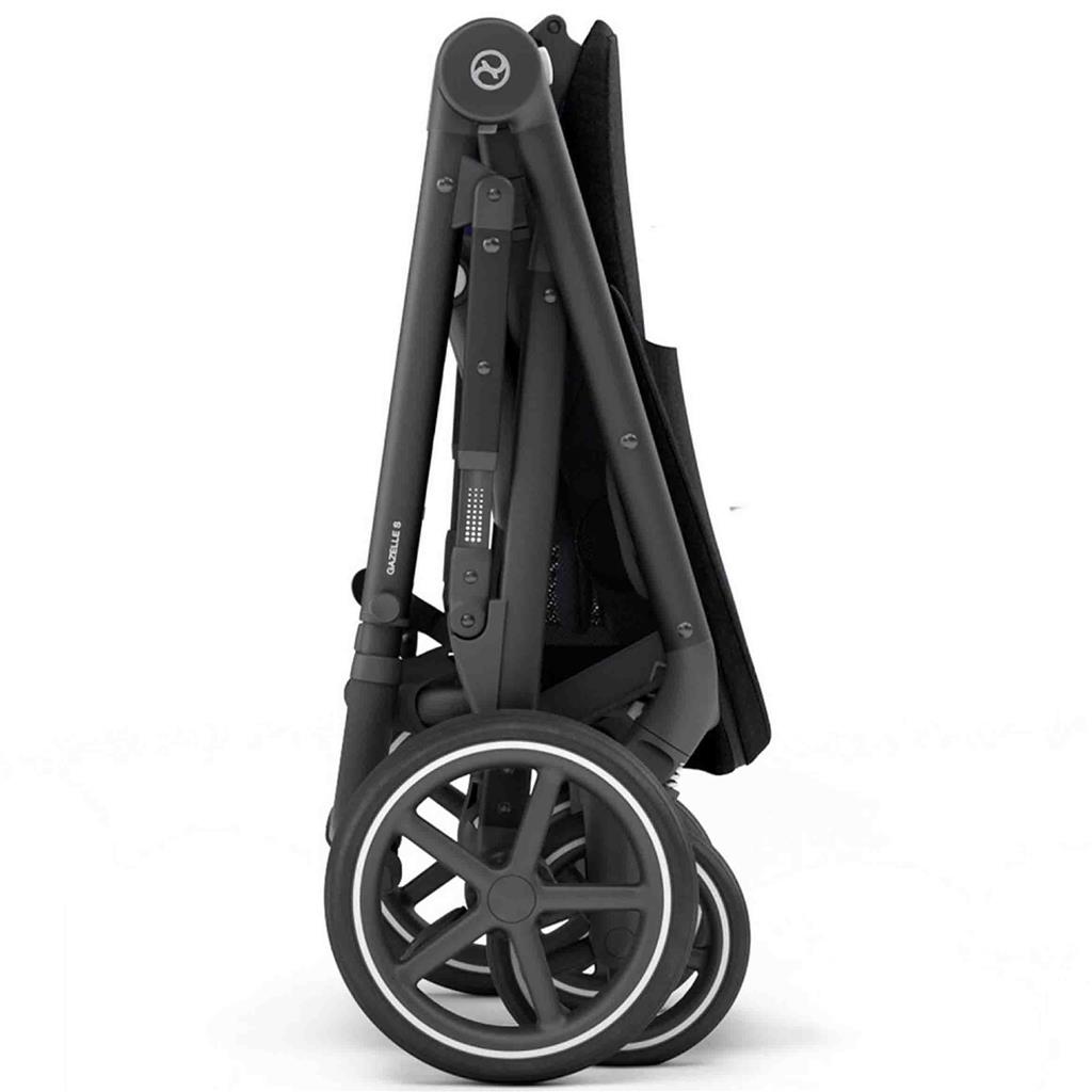 *Kinderwagen Gazelle S (zwart frame)