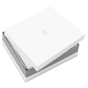 Deken Lano (wol/cashmere) ethnic white