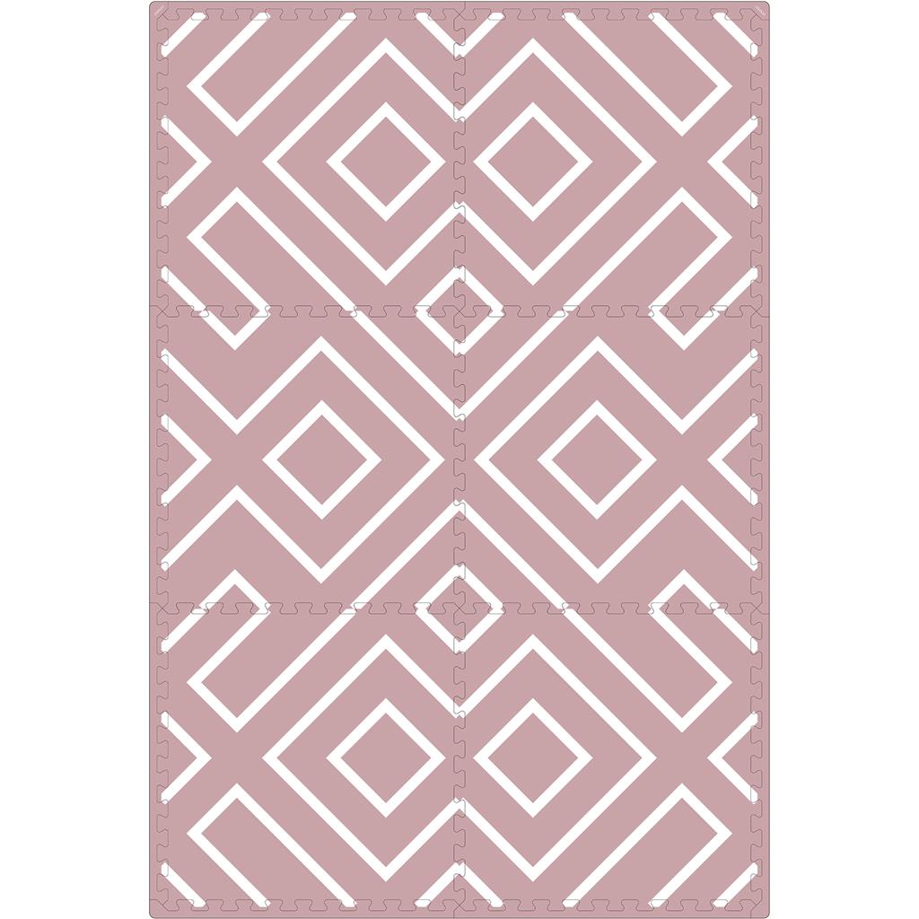 Puzzelmat modern blocks