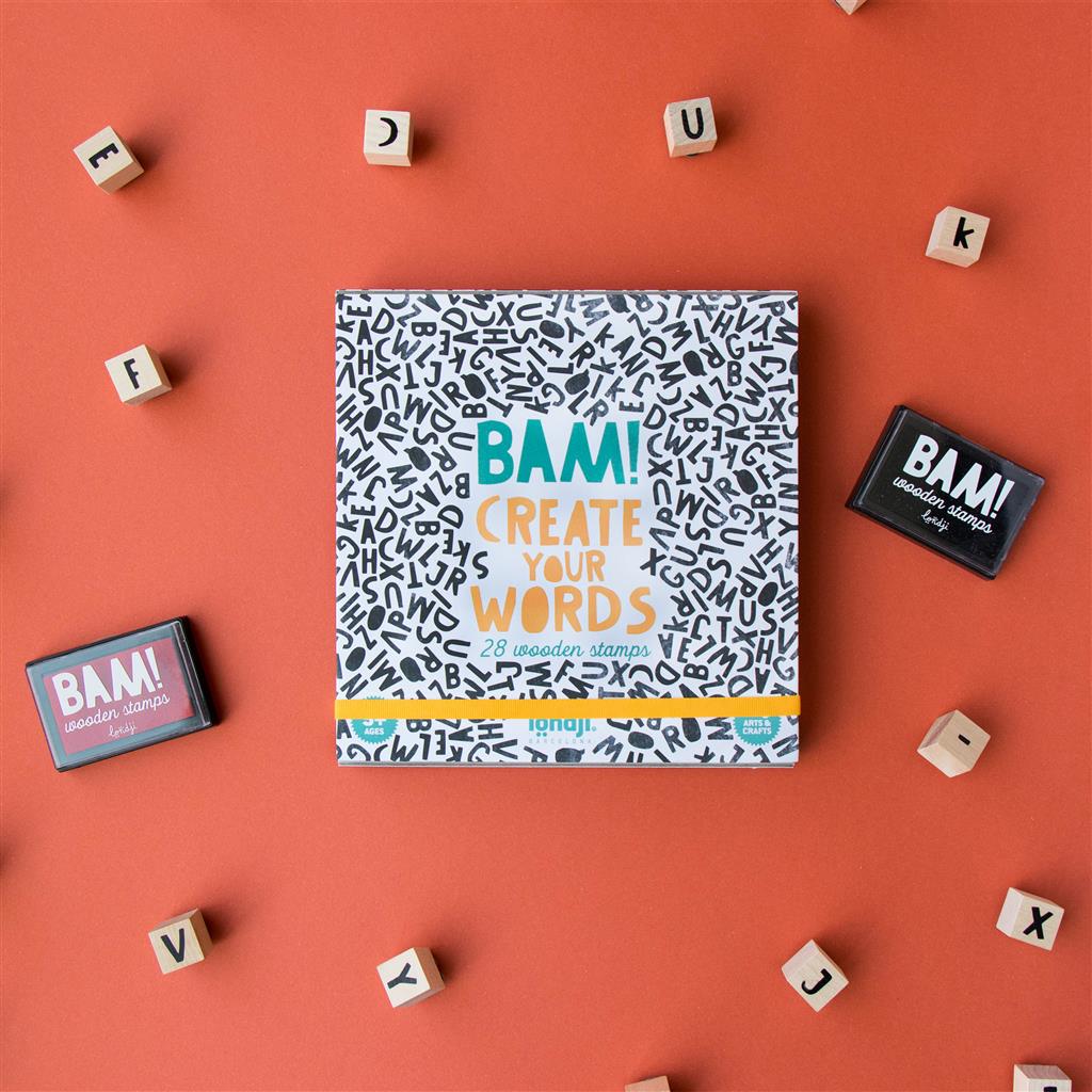 Stempels bam create your words