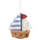 Houten muziekmobiel sailors bay