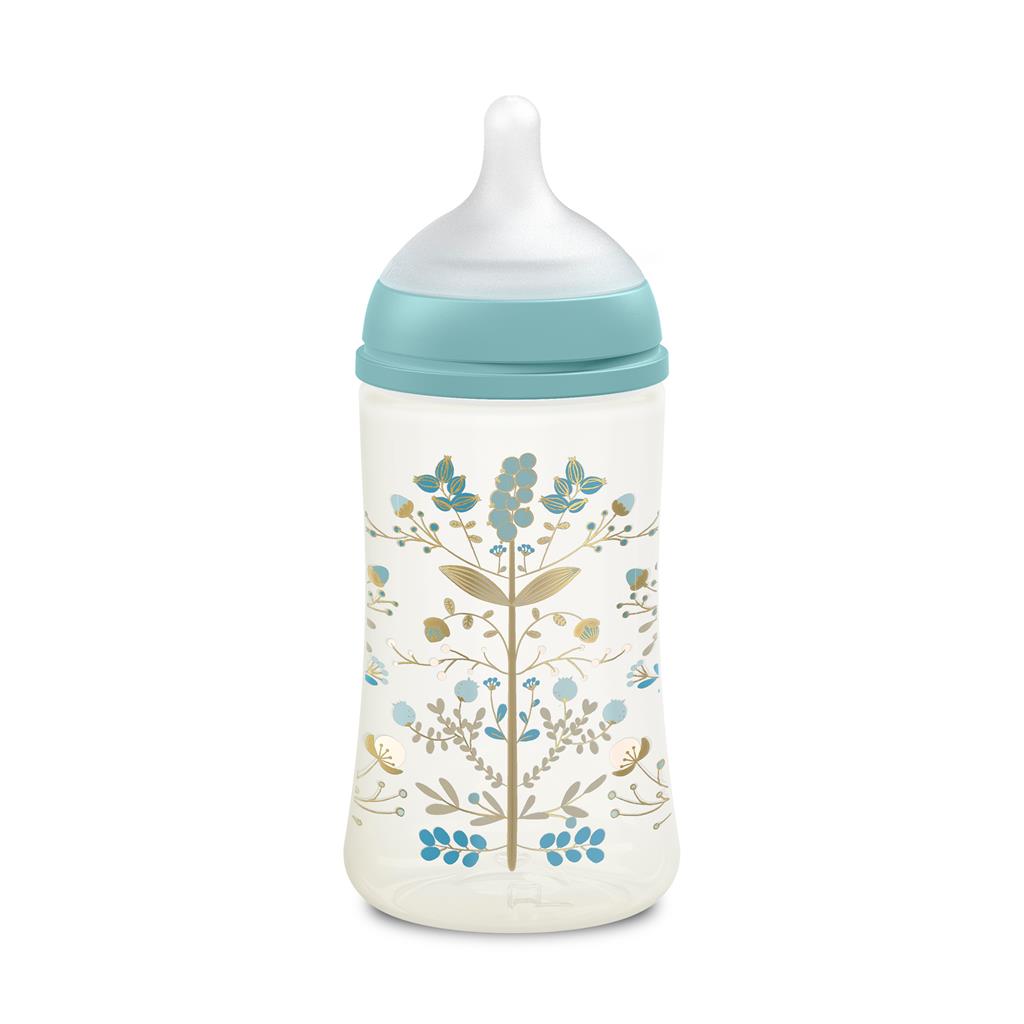 Zuigfles 270ml (sil., slow flow) gold