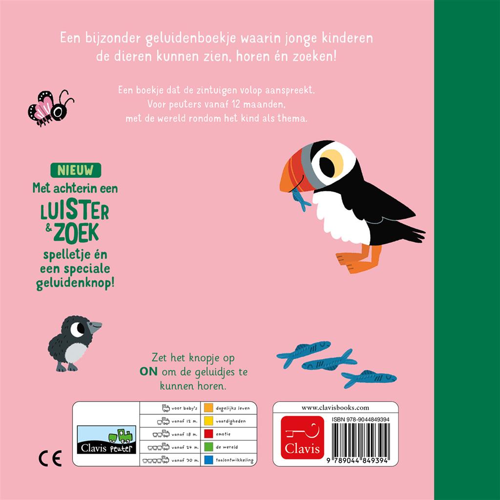 Bedreigde dieren (geluidenboekje)