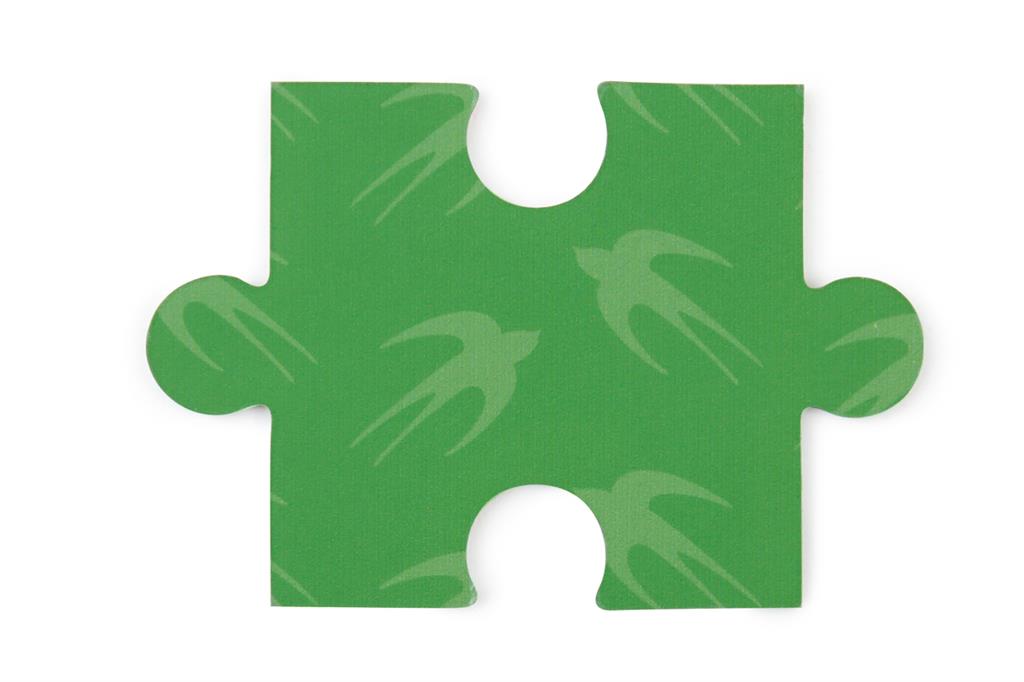Puzzel 58 stuks contour vogelboom