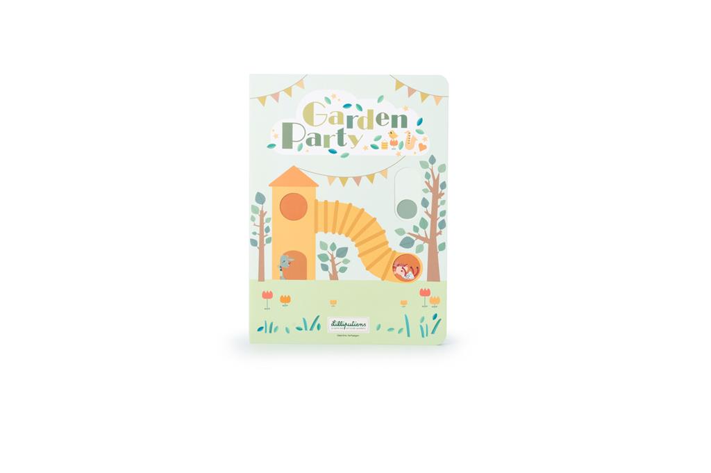 Pop-up boek tuinfeest - de tegenstellingen Lillipu