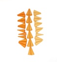 Mandala Oranje Kegel
