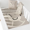 Dekentje bed tricot rocking horse
