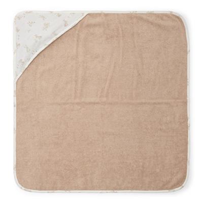 Badcape hydrofiel Baby Bunny - 75x75 cm  Little Du