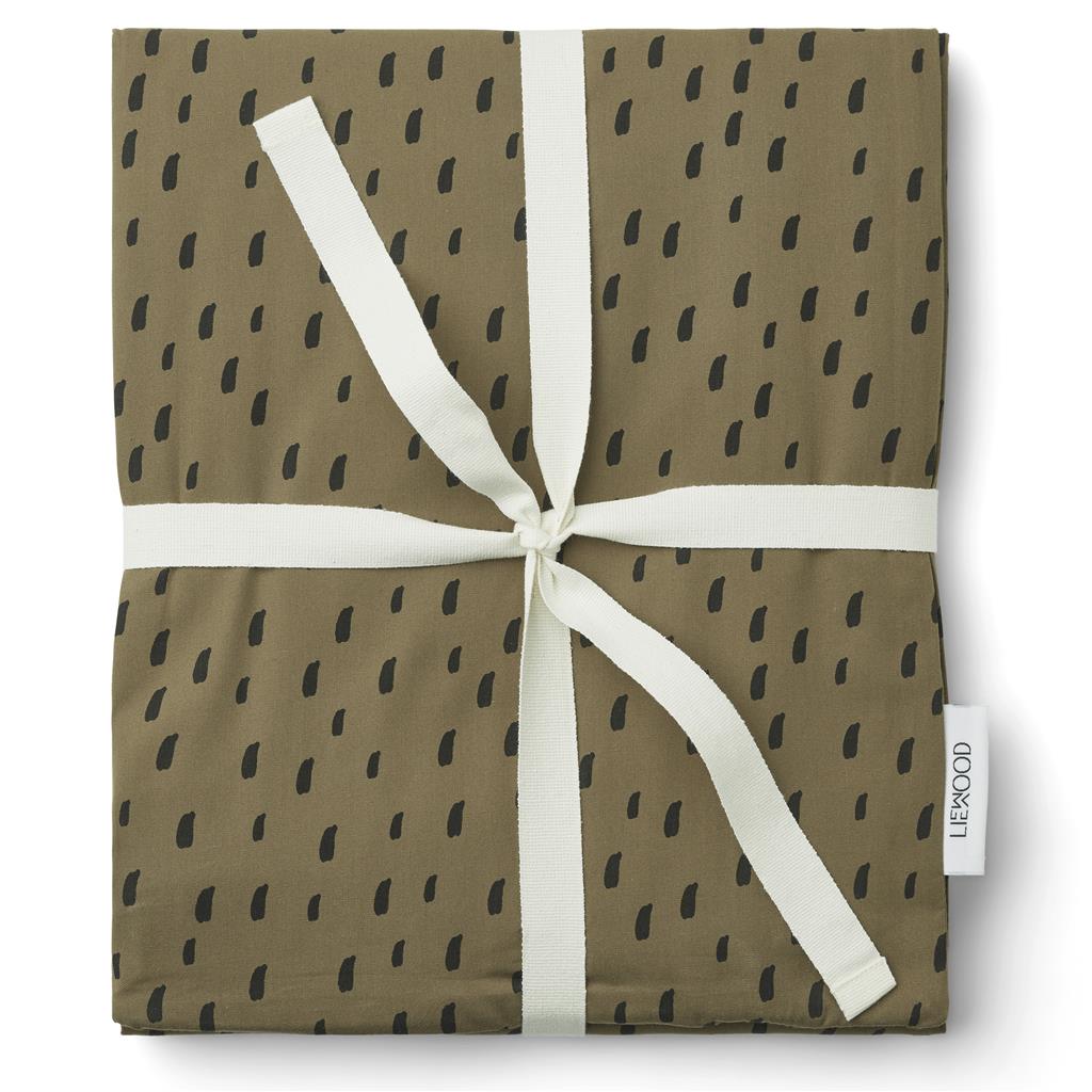 *Donsovertrek (100x140) bed Ingeborg print