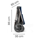 *Kinderwagen Gazelle S (zwart frame)