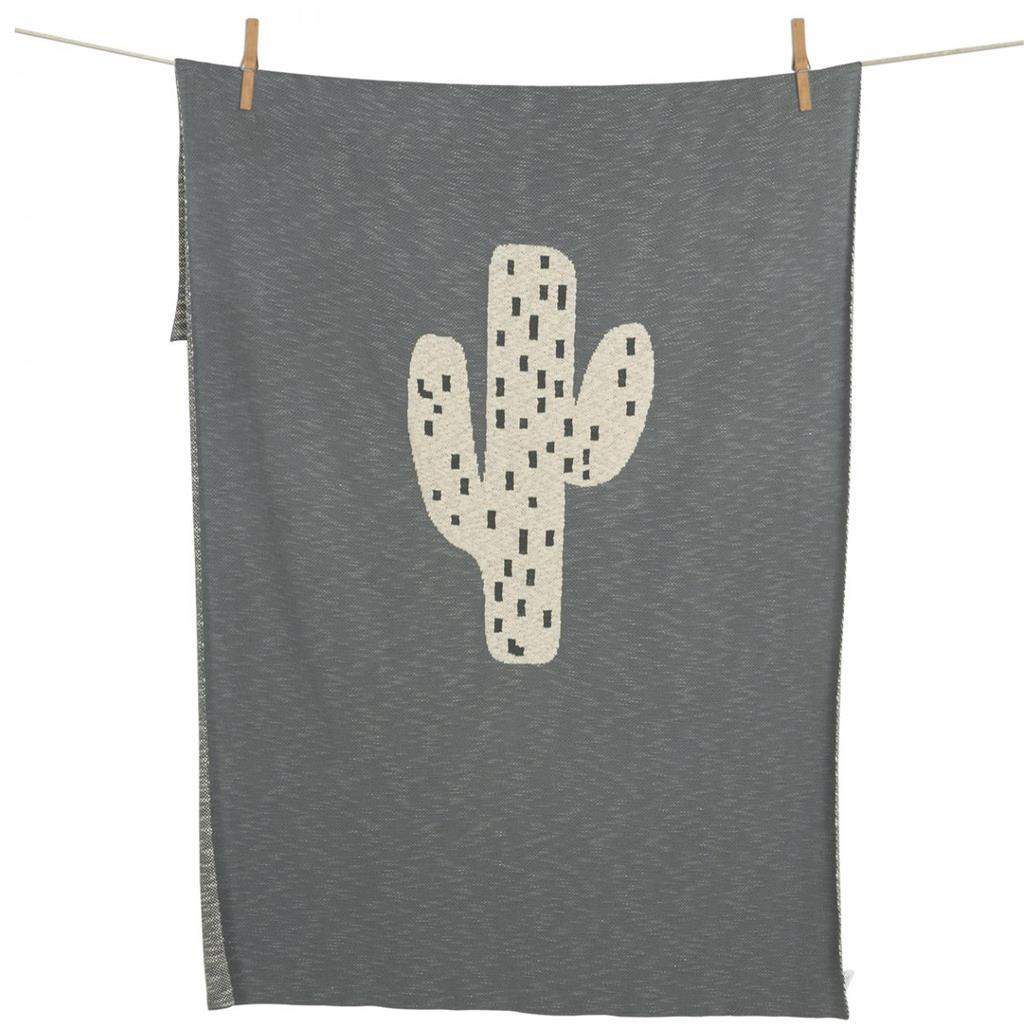 Dekentje bed tricot cactus
